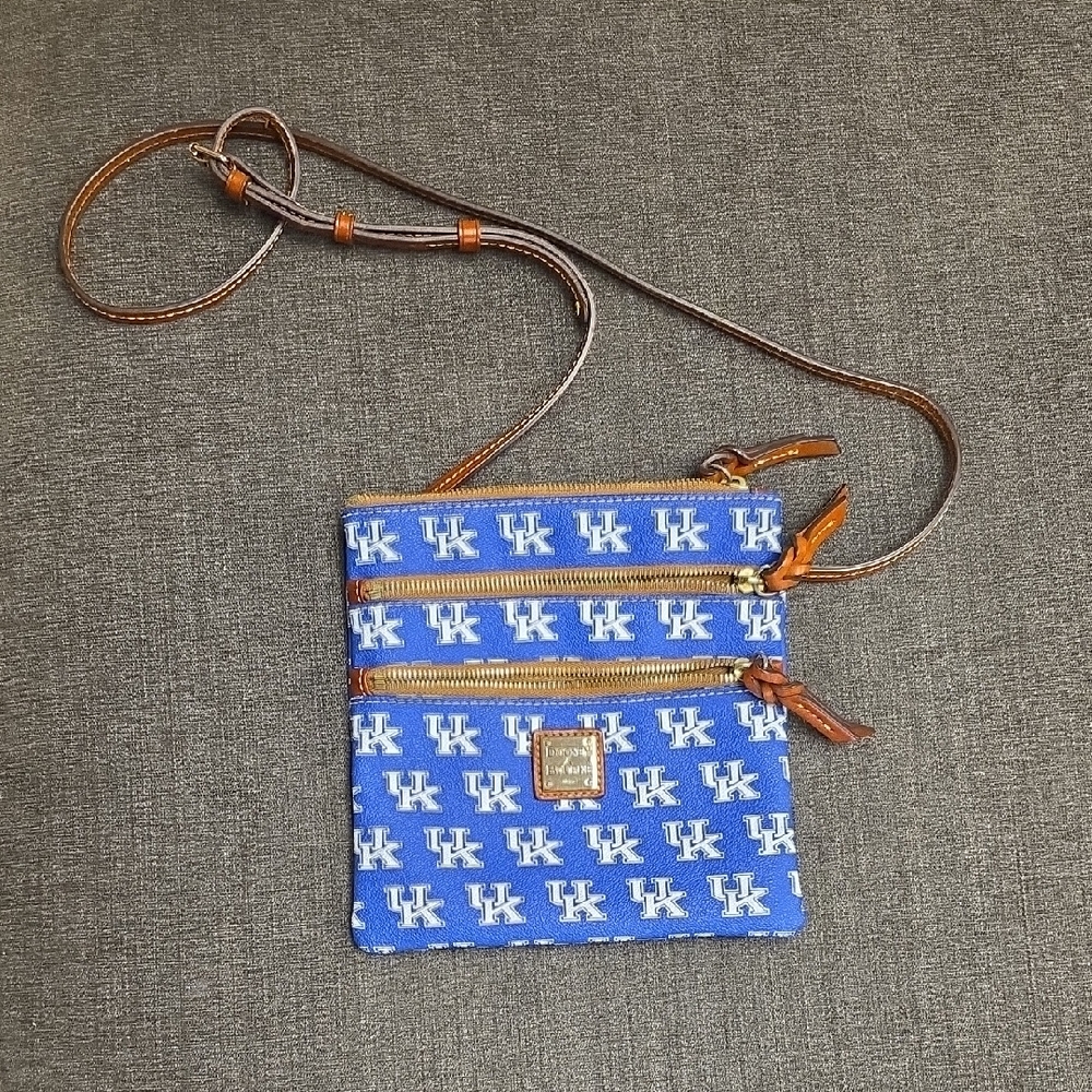 Dooney & Bourke Blue UK Logo Bag